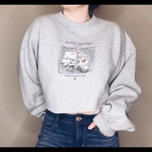 Vintage Walt Disney Winnie the Pooh Crop Top